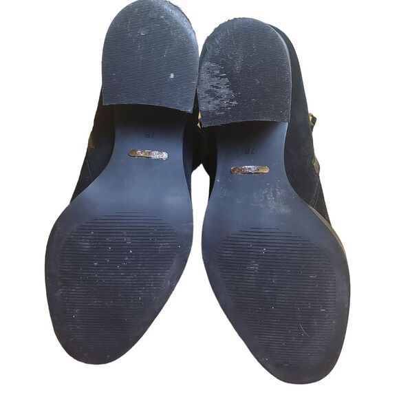 Lauren Ralph Lauren Gilda Suede Booties Size 7 - Picture 7 of 9